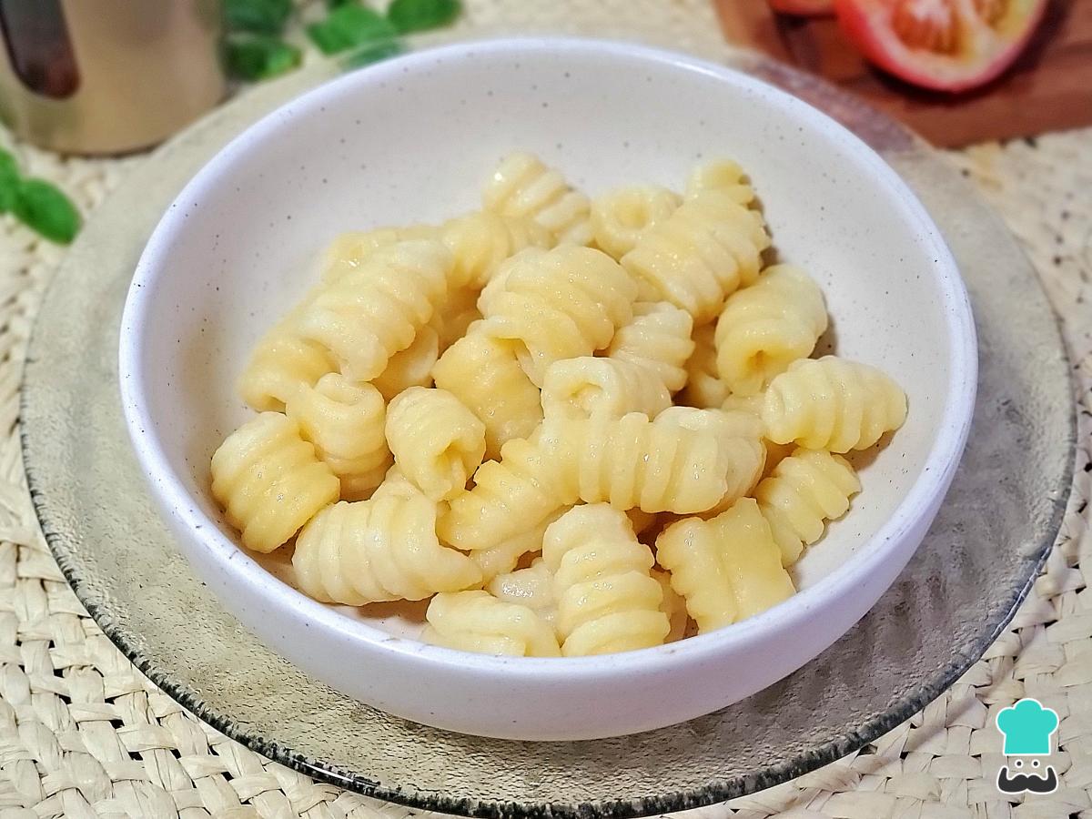 Receta de Ñoquis de ricota y maicena