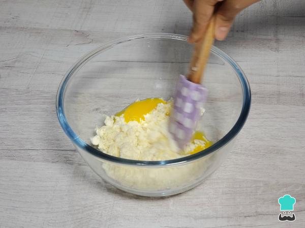 Receta de Ñoquis de ricota y maicena - Paso 1