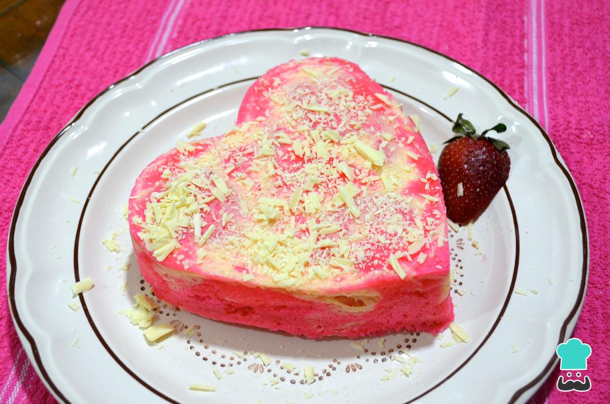 Receta de Chocoflan de fresa