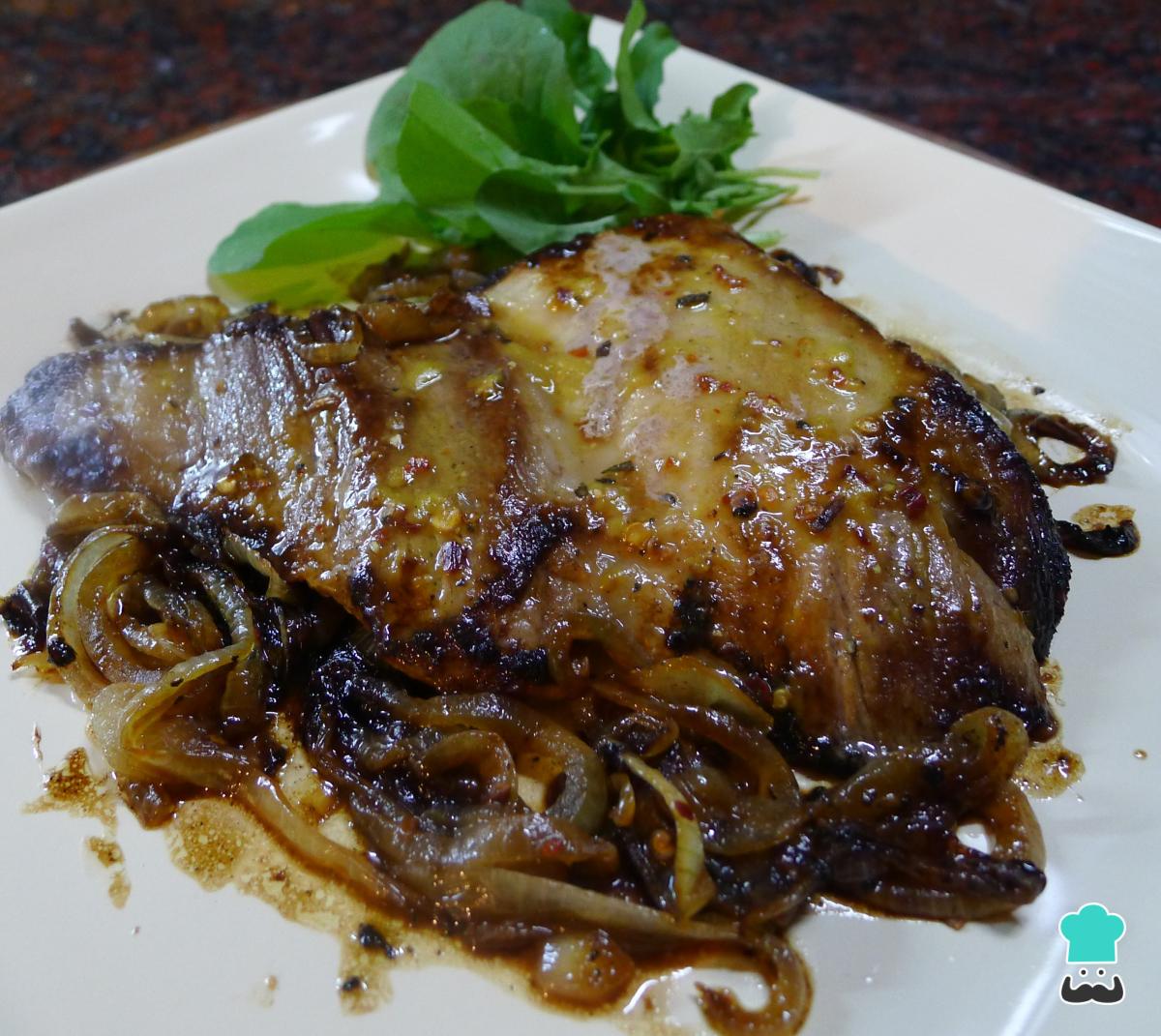 Receta de Secreto de cerdo a la plancha