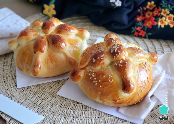 Receta de Pan de muerto sin azúcar - Paso 9