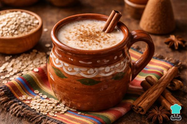 Tipos de atole - Atole de avena 
