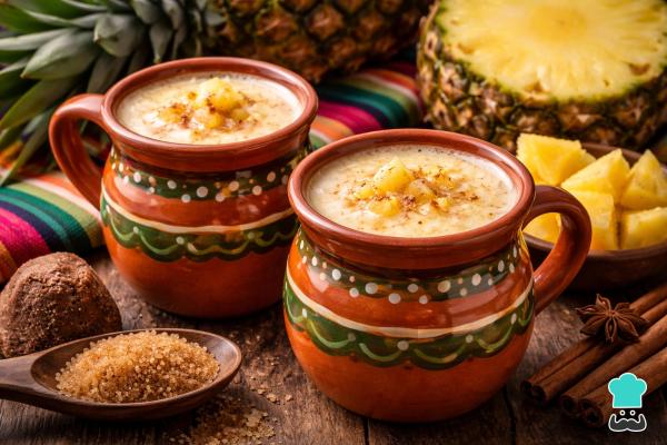 Tipos de atole - Atole de piña