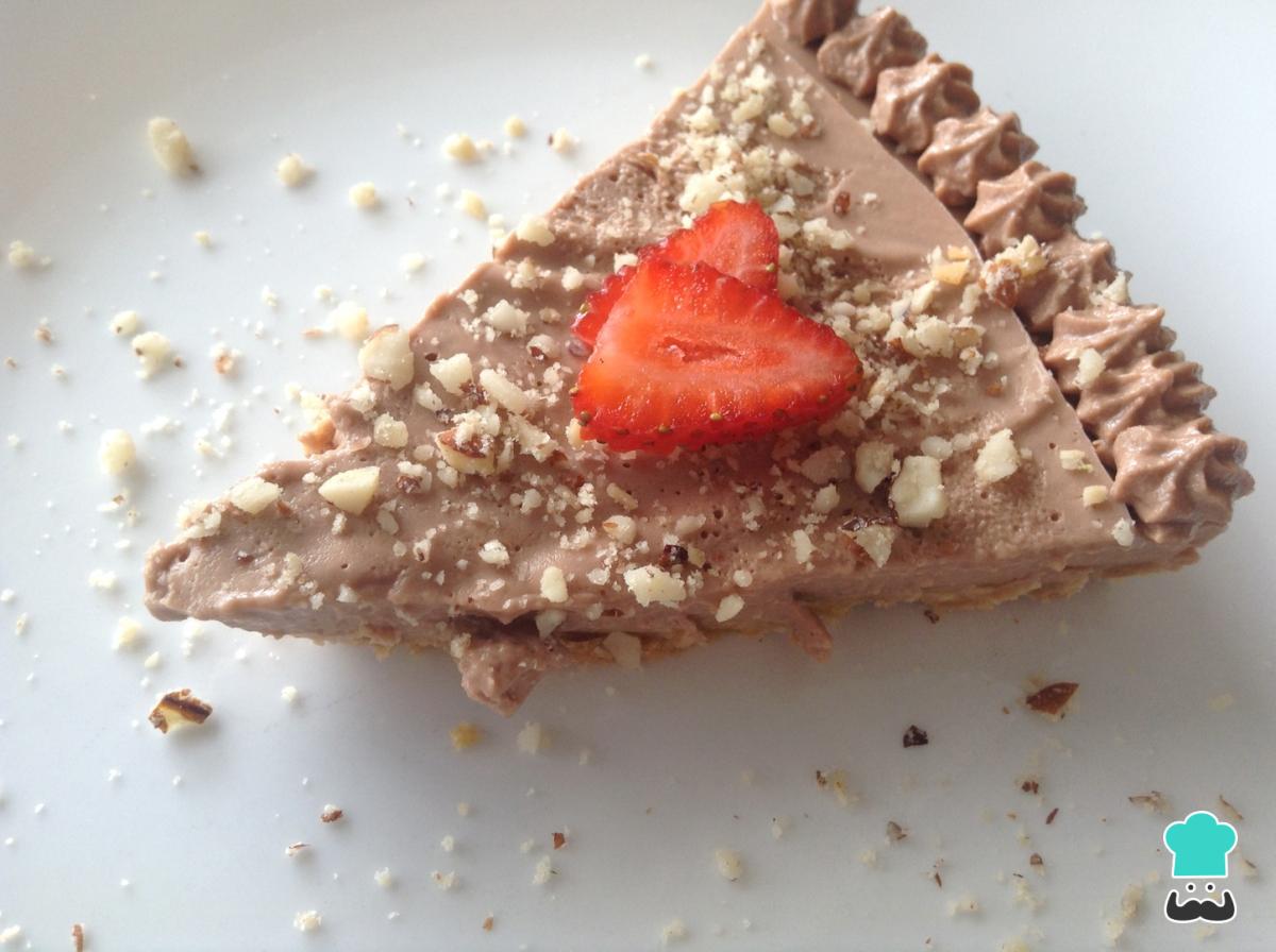 Receta de Cheesecake de Nutella sin horno
