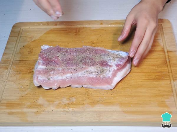 Receta de Lomo a la naranja de la abuela - Paso 1