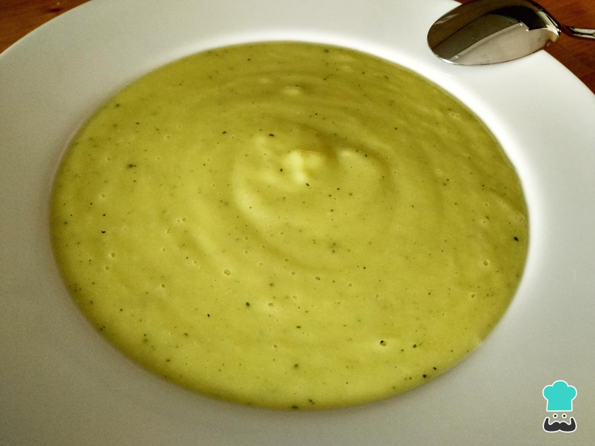 Receta de Crema de calabacín sin nata