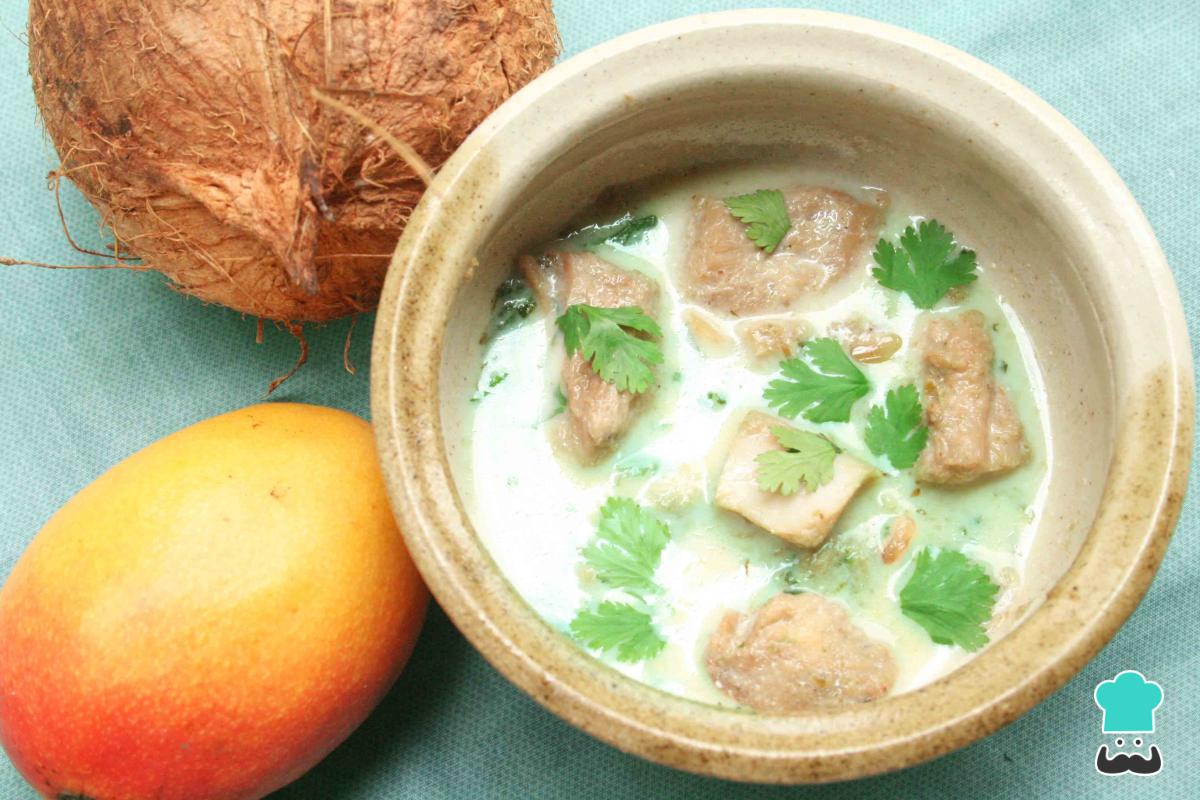 Receta de Curry verde de pescado