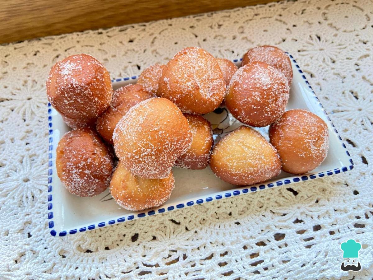 Receta de Bolas de fraile con harina 000