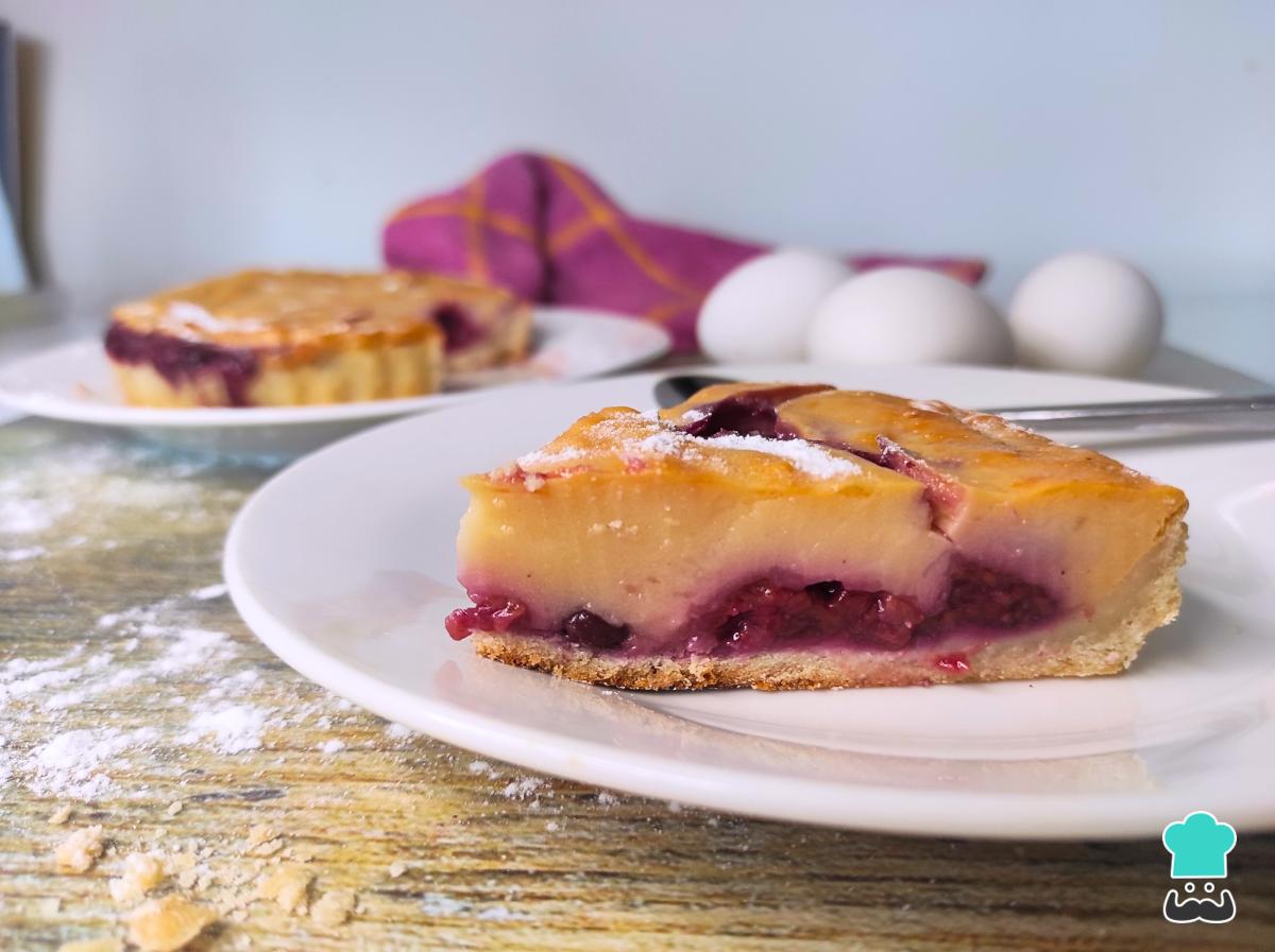 Receta de Kuchen sureño de frambuesa