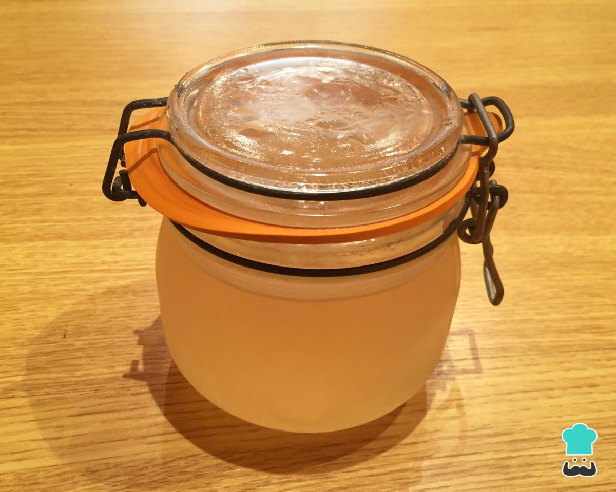 Receta de Gelatina de manzana