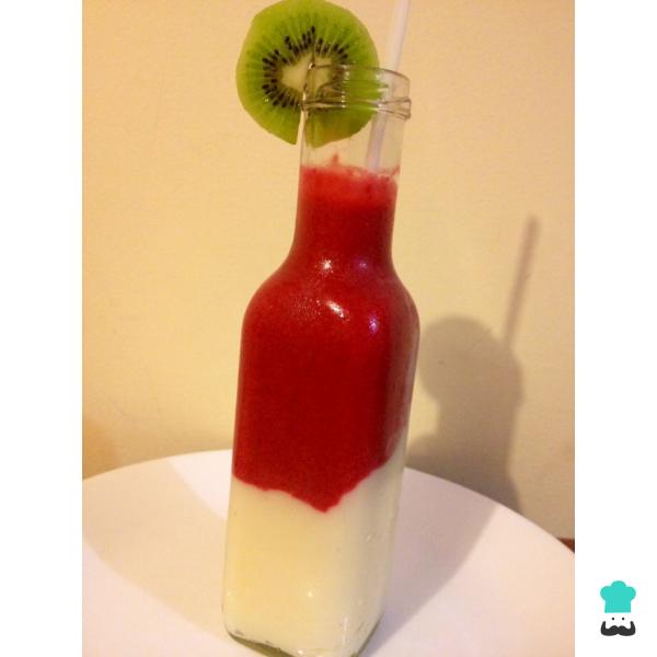 Smoothie de moras con yogur - Paso 5