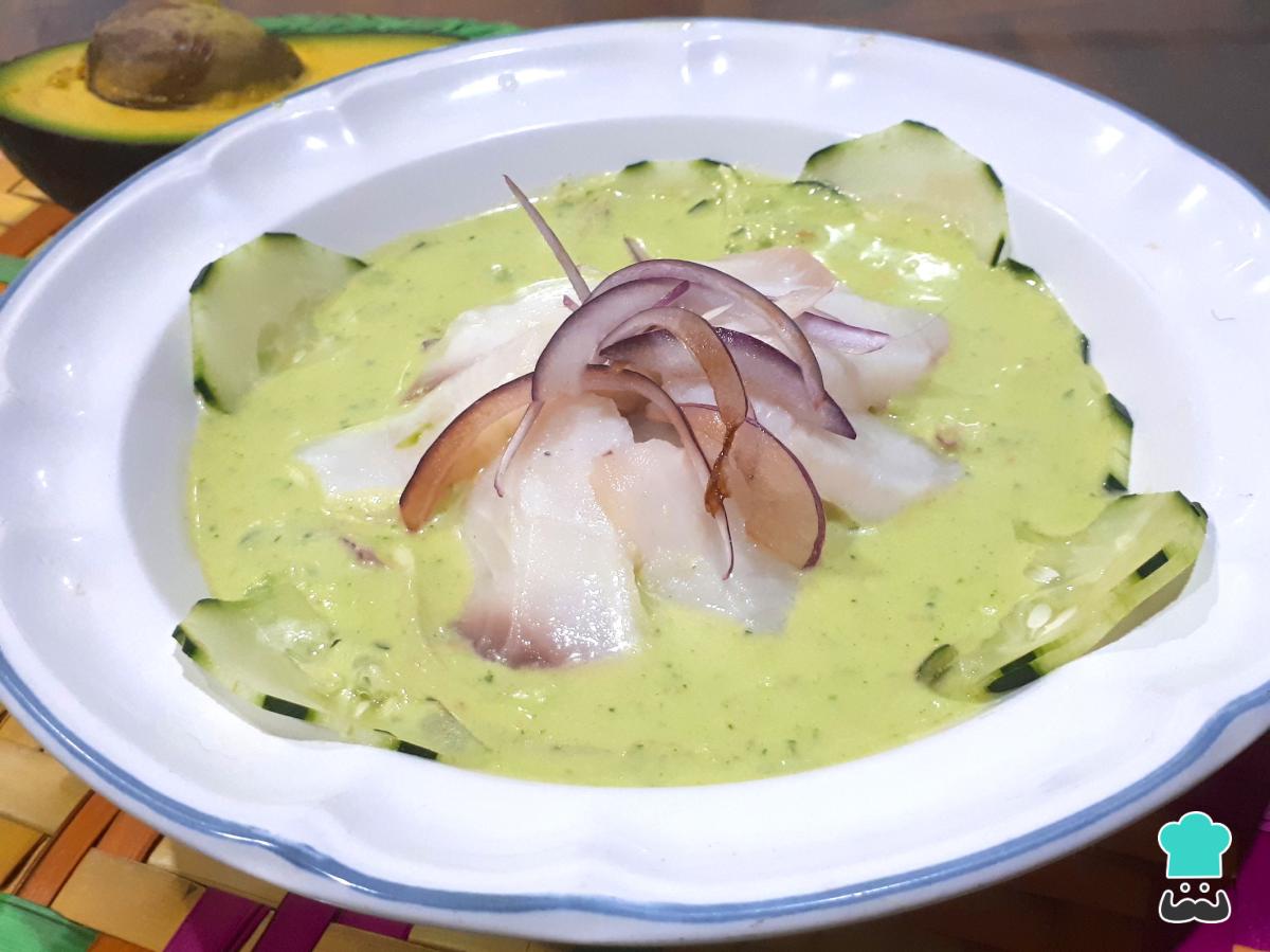 Receta de Aguachile verde de pescado