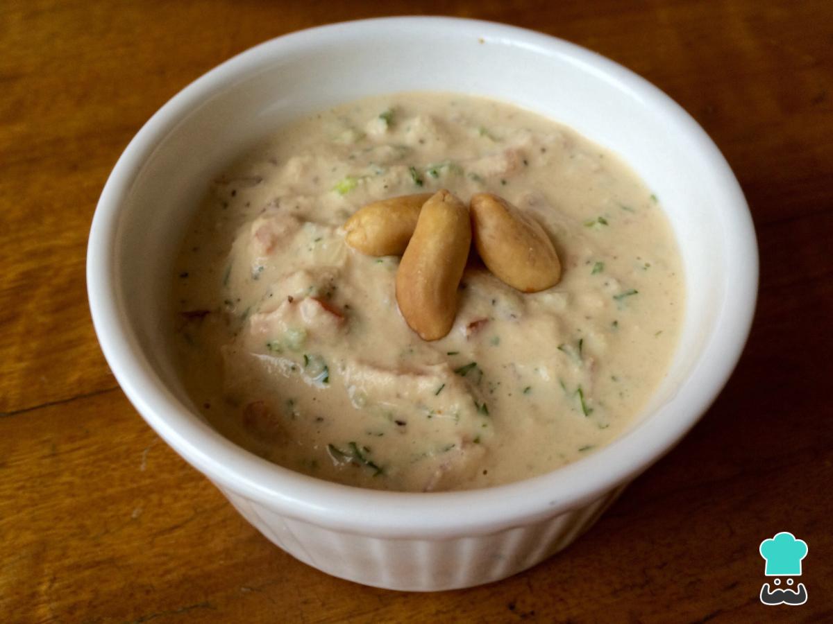 Receta de Ají de maní colombiano