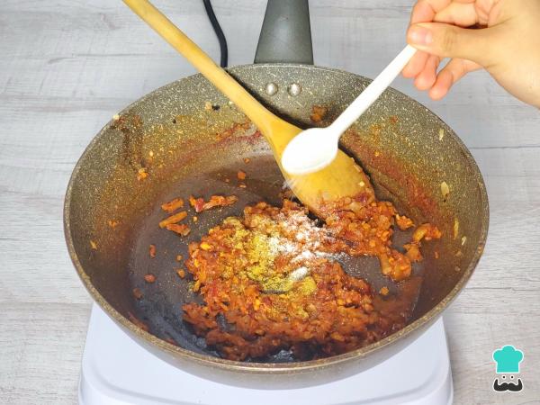 Receta de Carapulcra chinchana - Paso 5