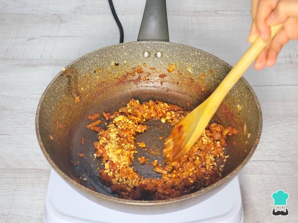 Receta de Carapulcra chinchana - Paso 6