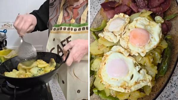 Toñi, abuela cocinera: “Las patatas fritas más buenas no llevan sal, se hacen con 3 dientes de ajo, perejil y un chorrito de vinagre” - Cómo preparar las patatas fritas de Toñi paso a paso