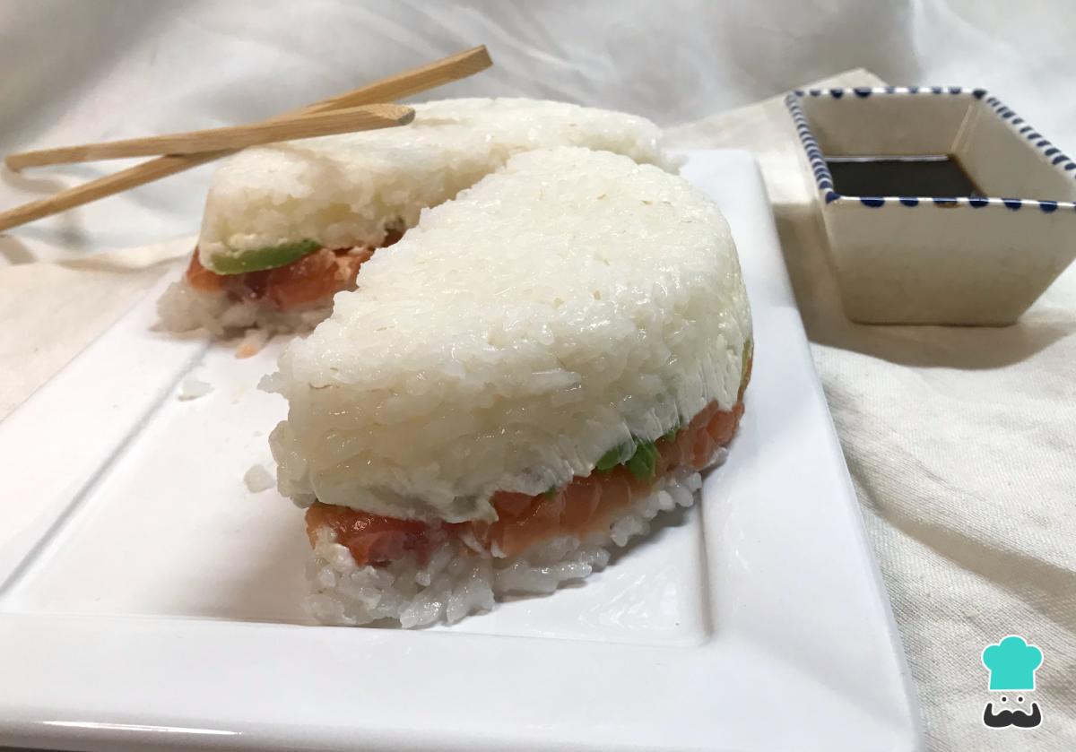 Receta de Hamburguesas de sushi