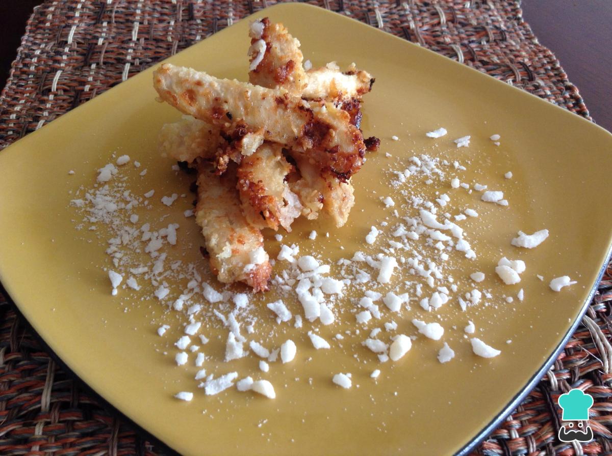 Receta de Pollo con coco rallado