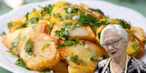 Toñi, abuela cocinera: “Las patatas fritas más buenas no llevan sal, se hacen con 3 dientes de ajo, perejil y un chorrito de vinagre”