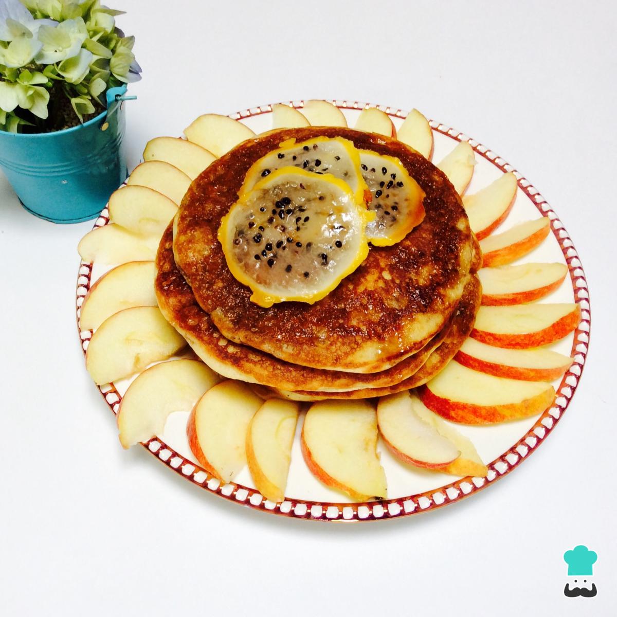 Receta de Tortitas americanas sin huevo