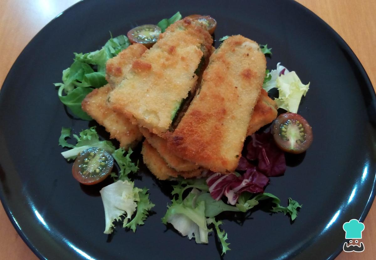 Receta de Calabacín empanado