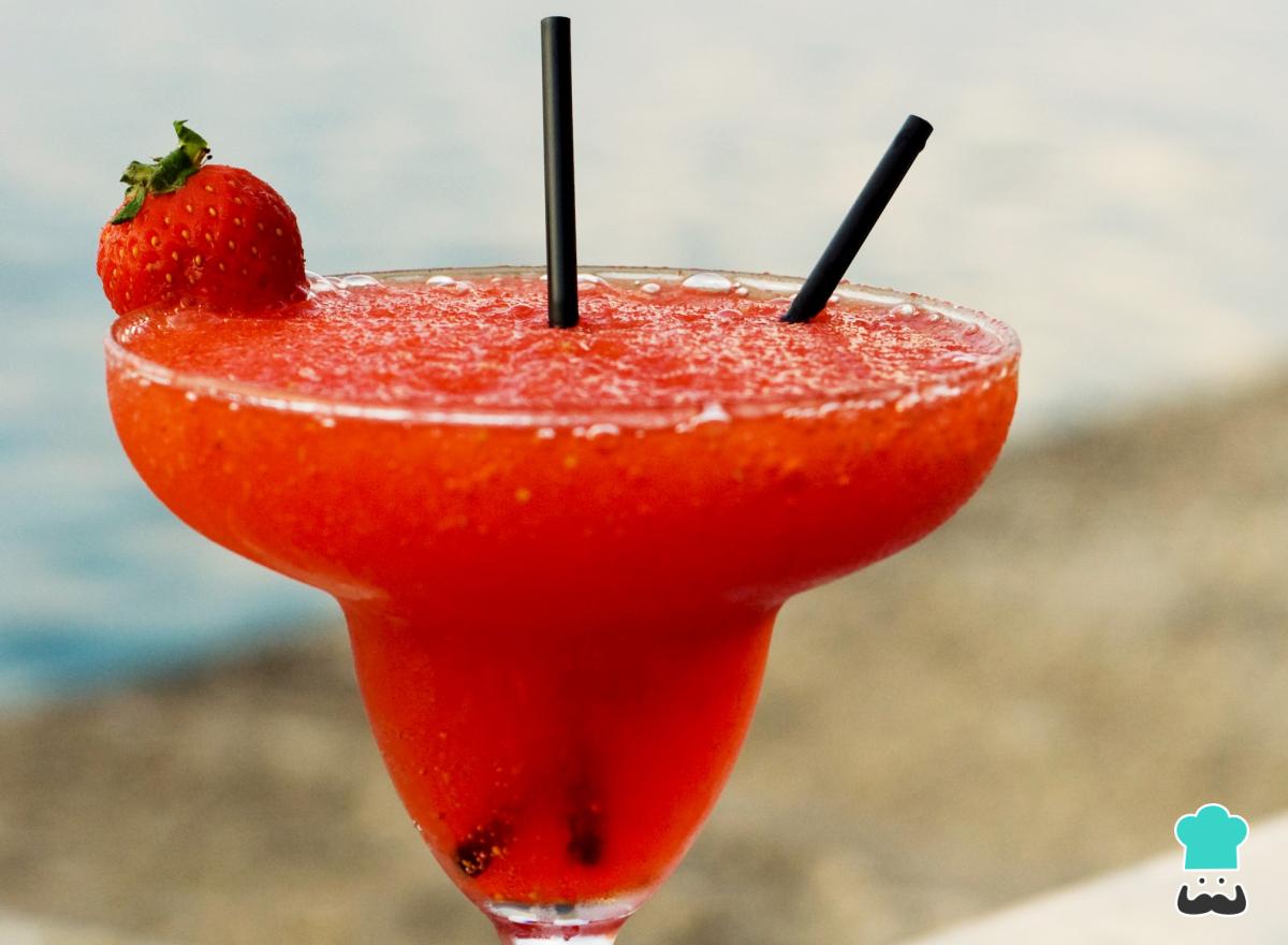 Coctel de fresa