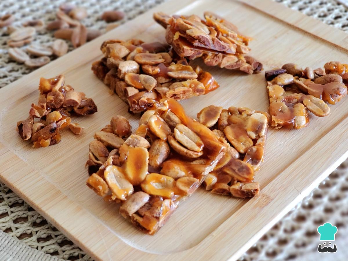 Receta de Palanquetas de cacahuate