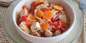 Receta de Pechuga de pollo en escabeche