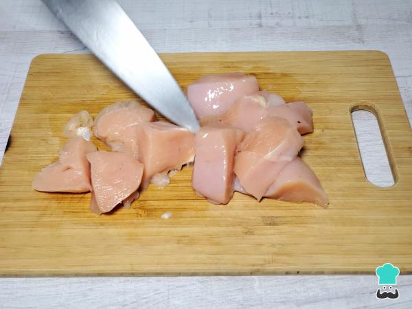 Receta de Pechuga de pollo en escabeche - Paso 1