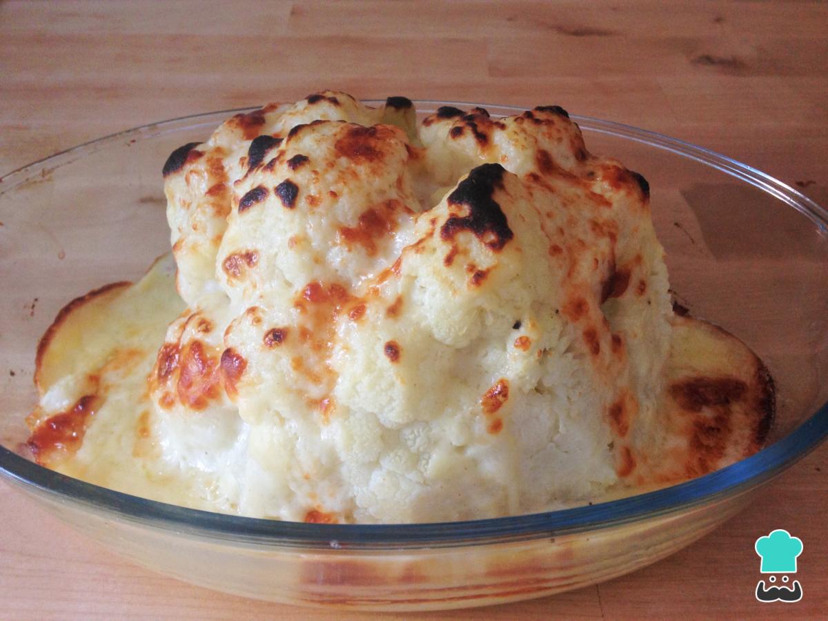 Receta de Soufflé de coliflor