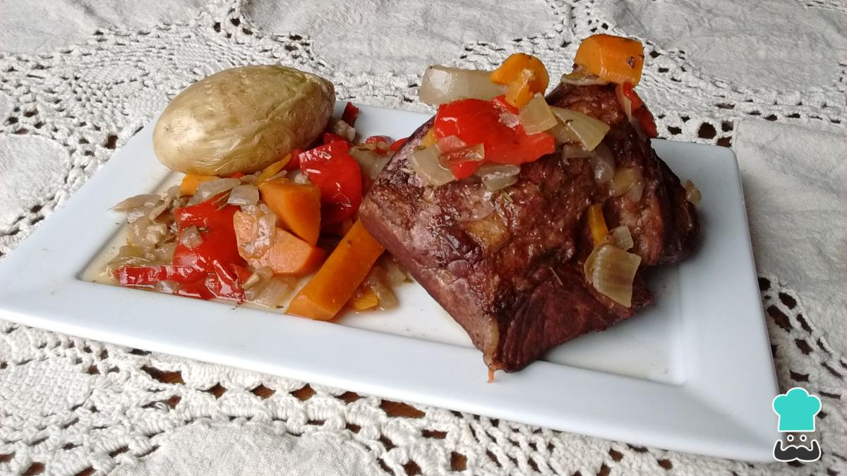 Receta de Bondiola de cerdo a la cacerola