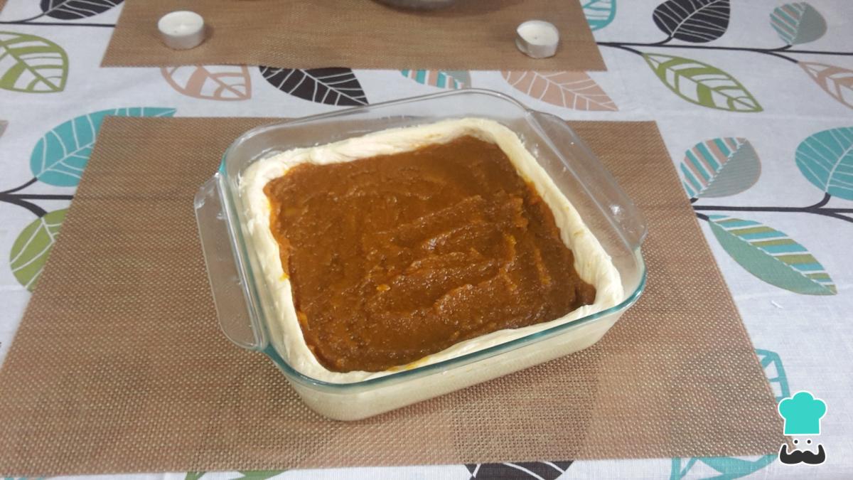Receta de Pastel de chayote dulce con manzanas