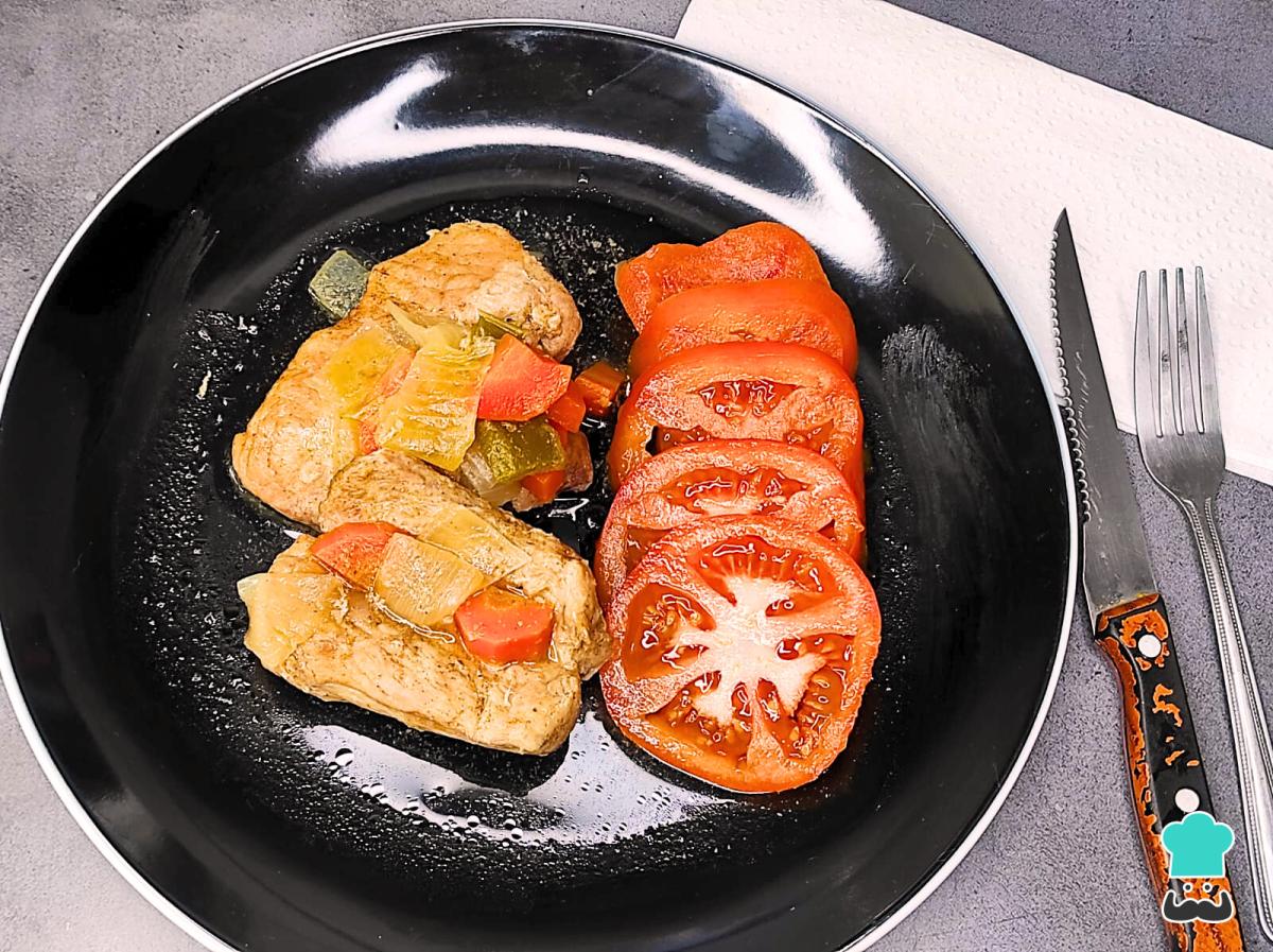 Receta de Pulpa de cerdo al jugo