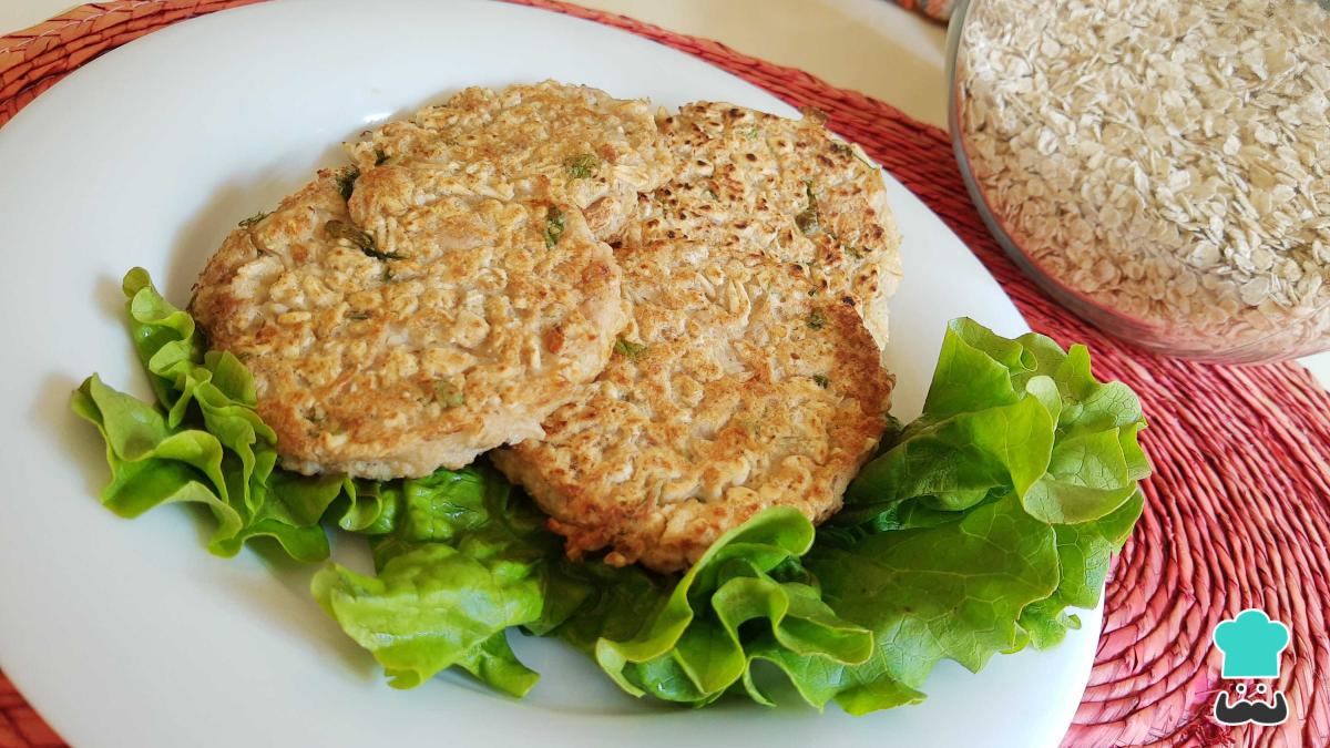 Receta de Tortitas de avena con atún