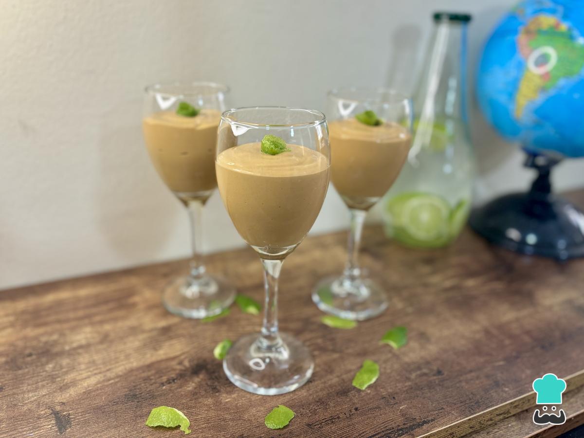 Receta de Mousse de manjar