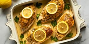 Receta de Pollo al limón de la abuela: jugoso, tierno y lleno de sabor