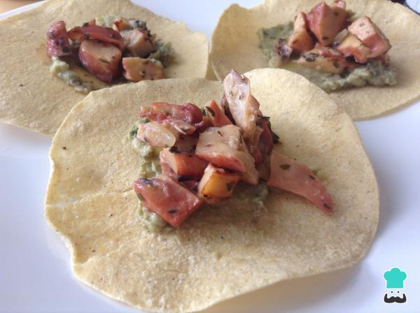 Receta de Tacos de pulpo - Paso 6
