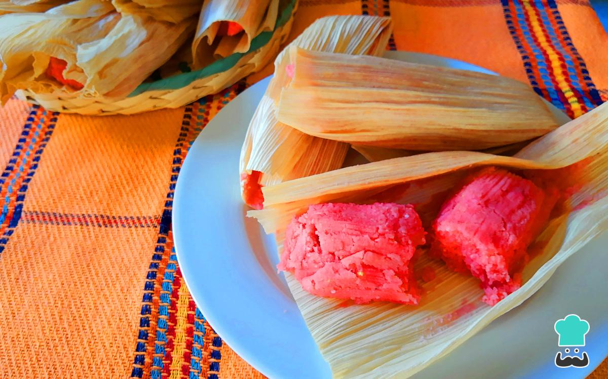 Receta de Tamales de dulce