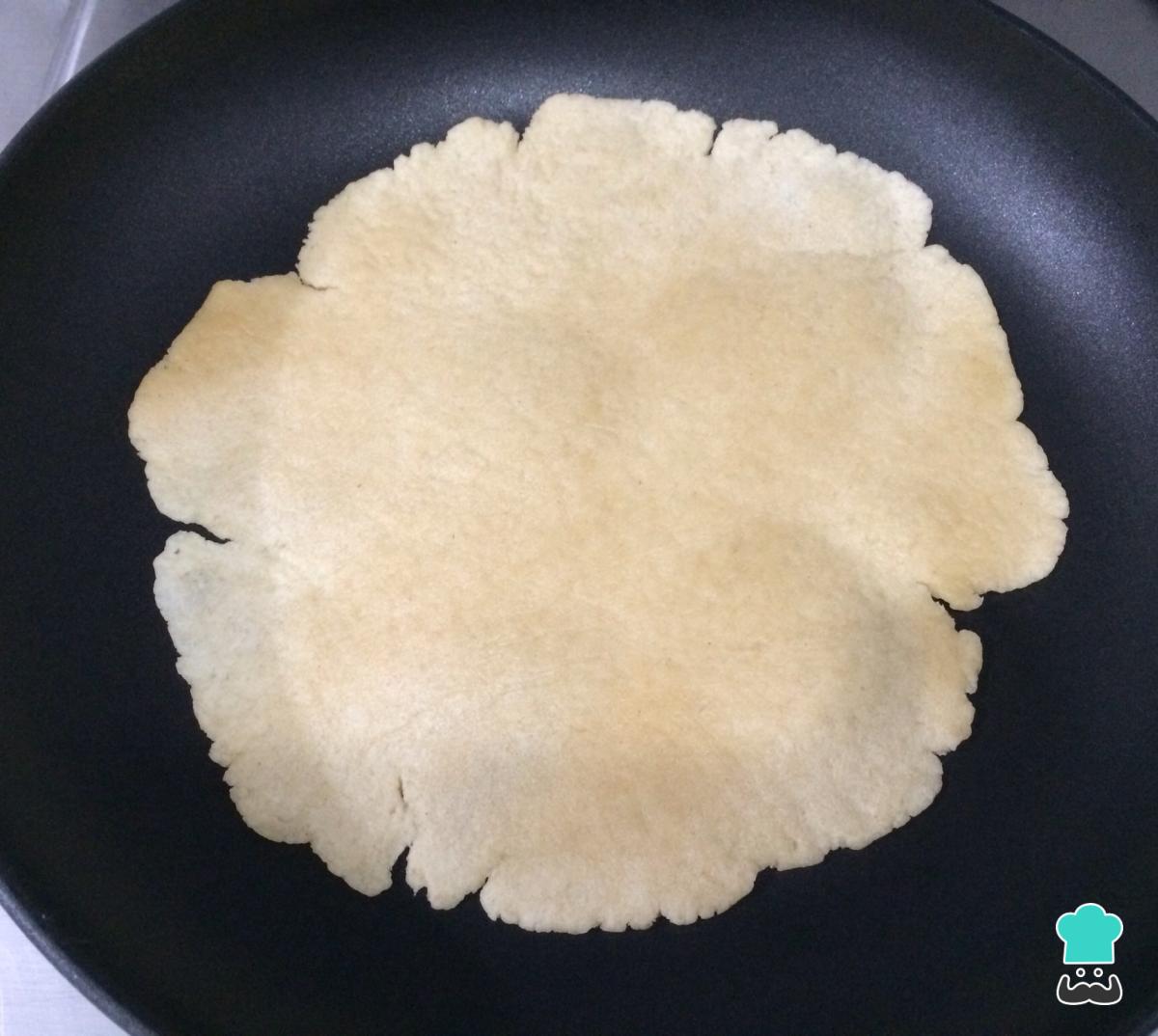 Receta de Tortilla para fajitas caseras