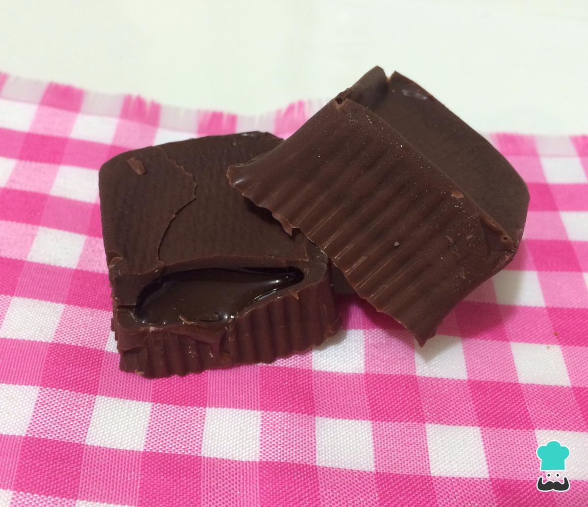 Receta de Bombones rellenos de licor