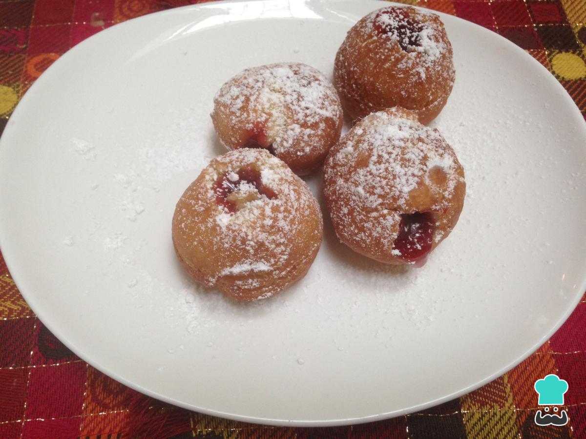 Receta de Rosquillas de limón fritas