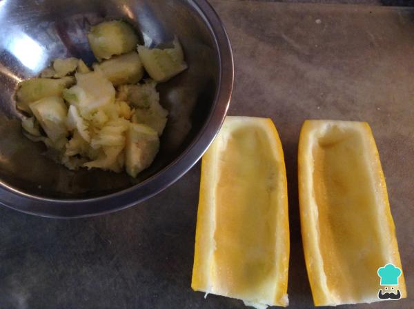 Receta de Calabacín relleno de cuscus - Paso 2
