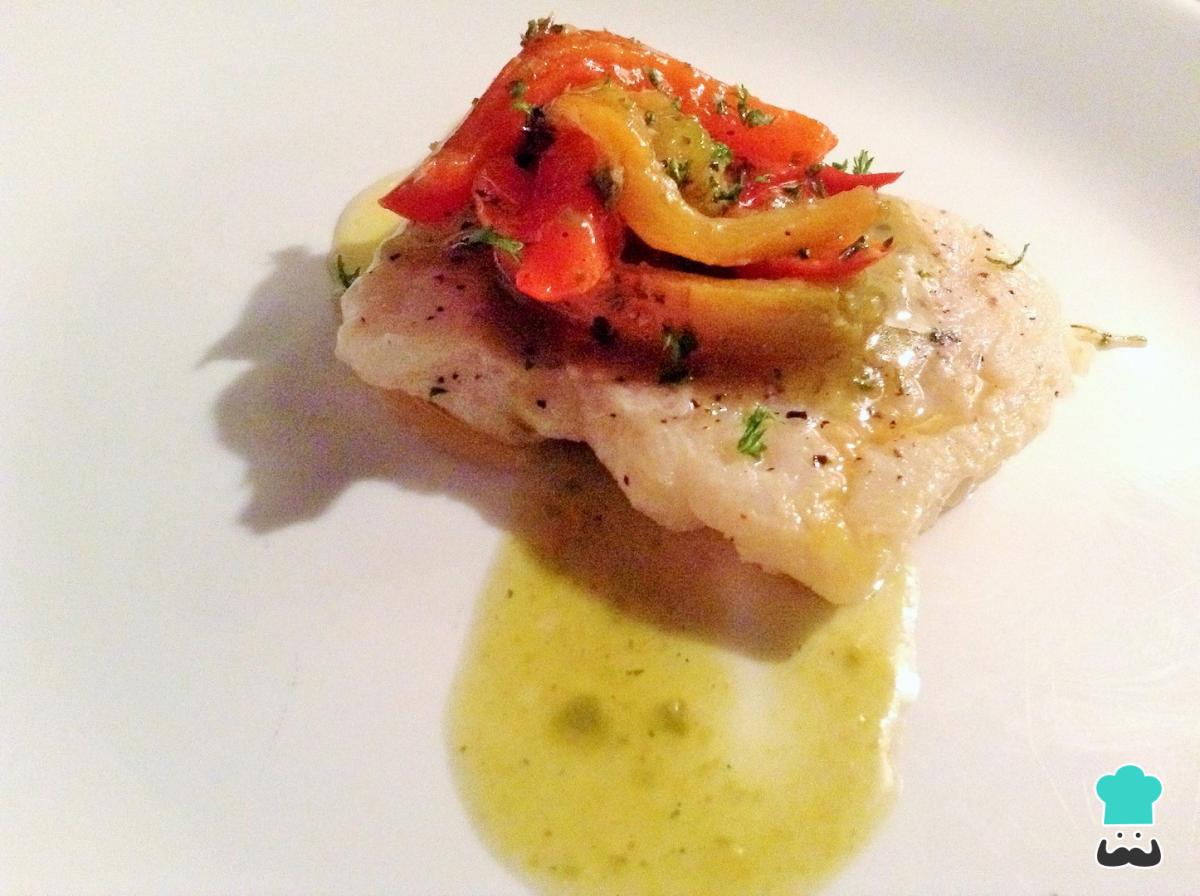 Receta de Bacalao a la plancha con salsa verde