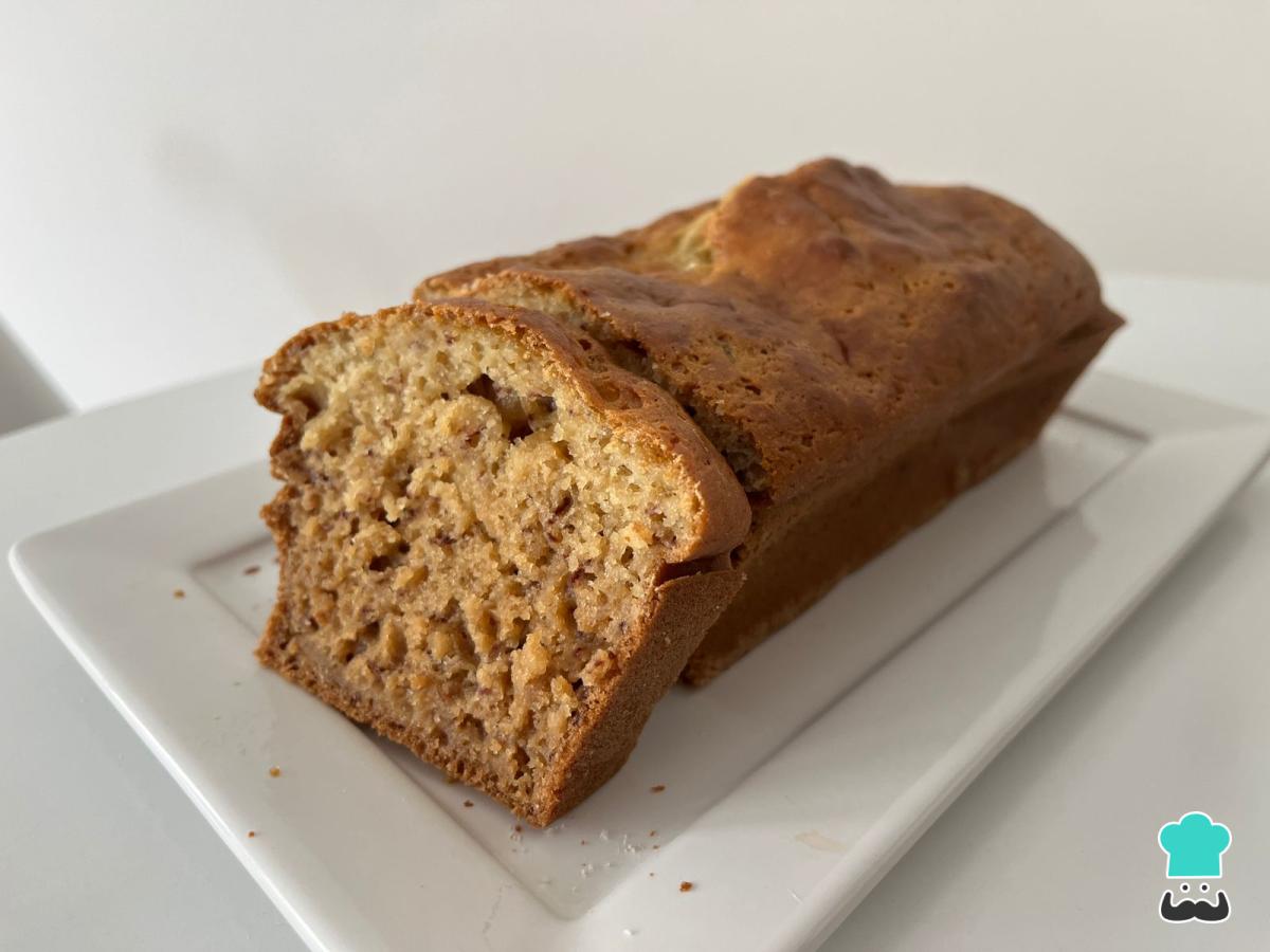 Receta de Budín de banana sin aceite