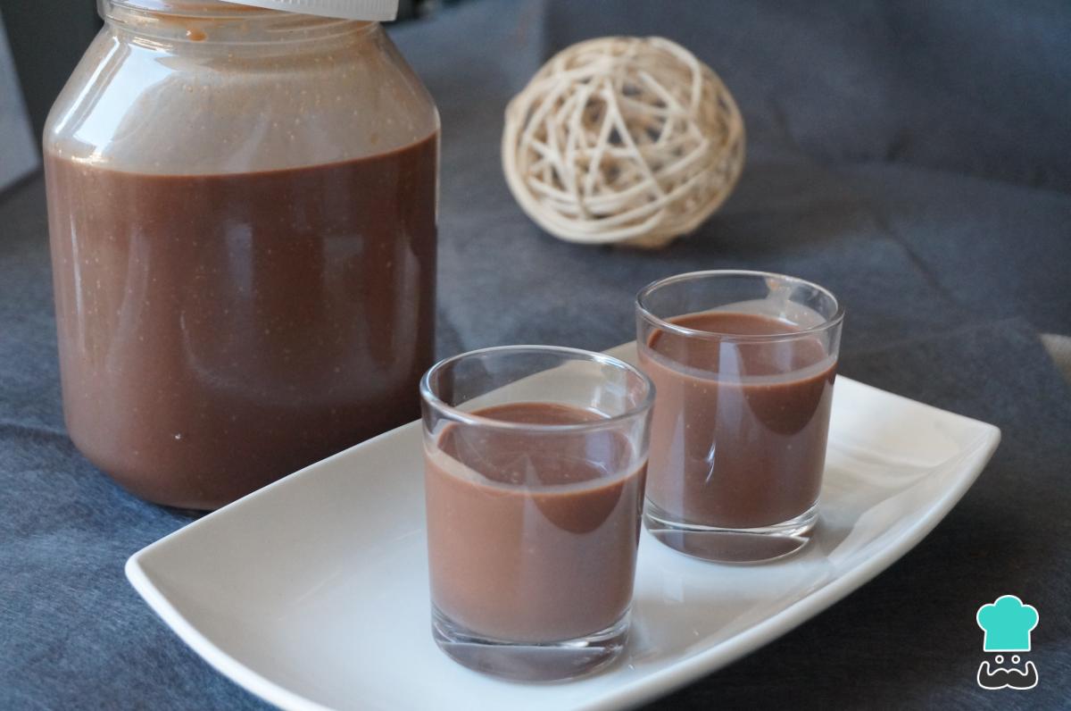 Licor de crema de chocolate