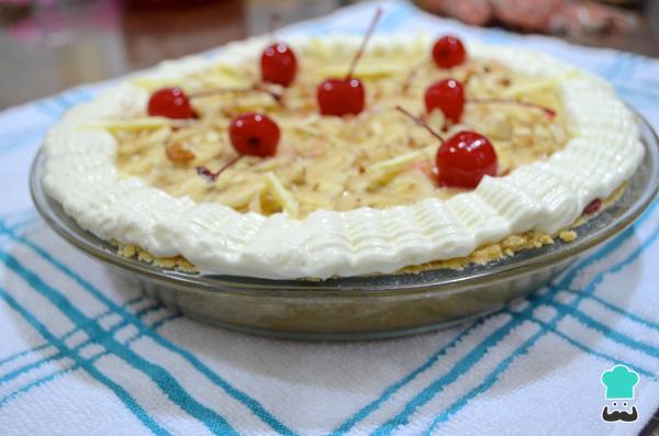 Receta de Tarta de banana split