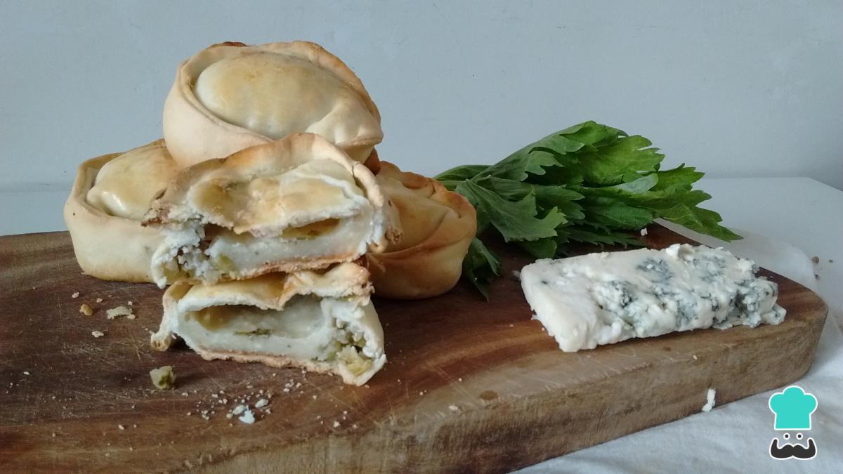 Receta de Empanadas de roquefort y apio
