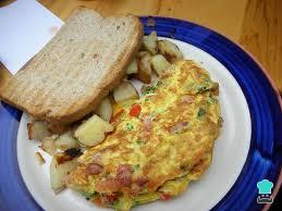 Receta de Huevos con verduras revueltos