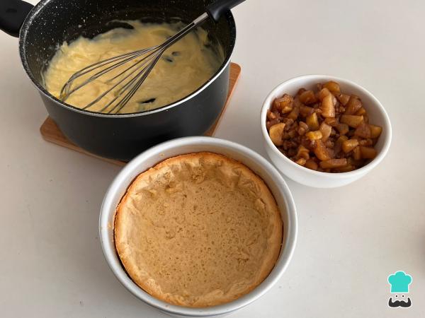 Receta de Kuchen de manzana con crema pastelera - Paso 8