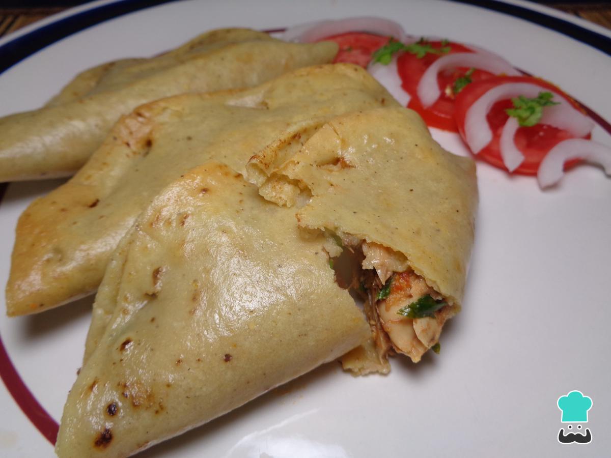 Receta de Quesadillas de sardina de lata